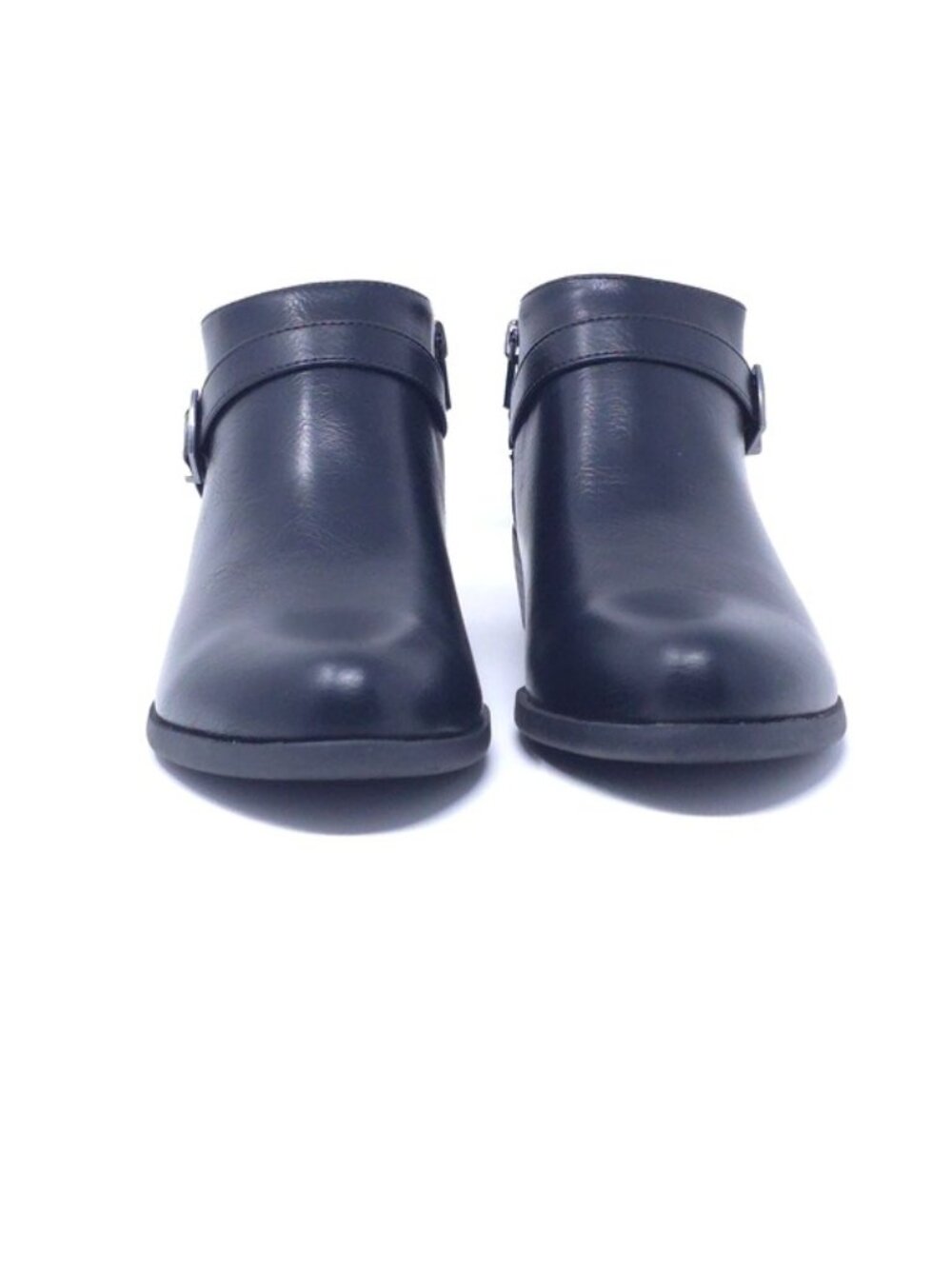 LifeStride Alexander Block Heel Ankle Booties Black 6.5 W - Picture 3 of 10